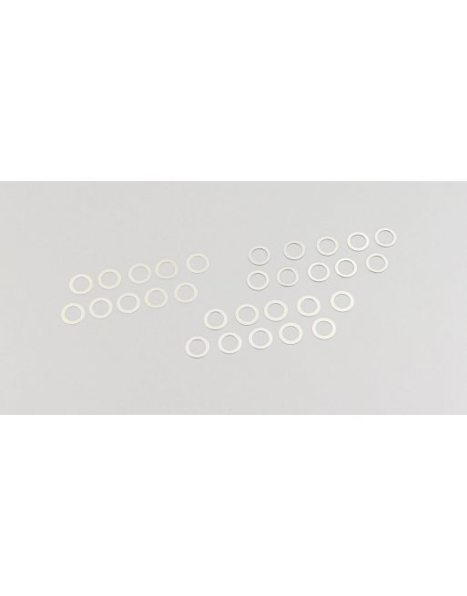 96643 5x7mm Shim Set  (0.1/0.2/0.3mm/10pcs) 96643  - KYOSHO RC